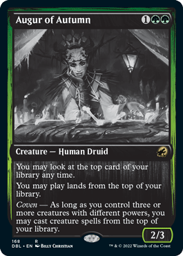 Augur of Autumn [Innistrad: Double Feature] MTG Single Magic: The Gathering  | Multizone: Comics And Games