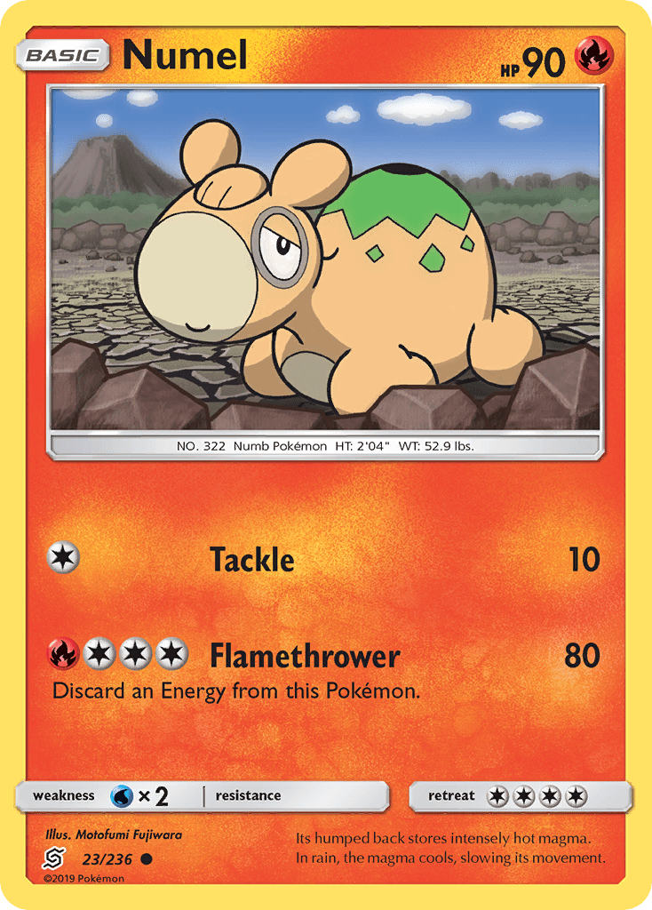 Numel (23/236) [Sun & Moon: Unified Minds] Pokemon Single Pokémon  | Multizone: Comics And Games