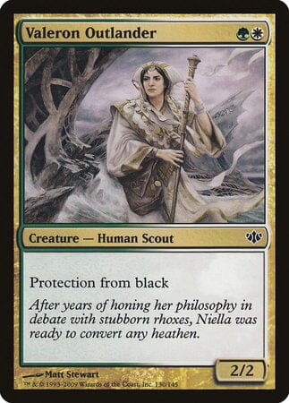 Valeron Outlander [Conflux] MTG Single Magic: The Gathering  | Multizone: Comics And Games