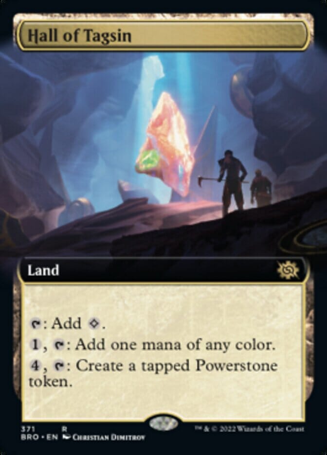 Hall of Tagsin (Extended Art) [The Brothers' War] MTG Single Magic: The Gathering  | Multizone: Comics And Games