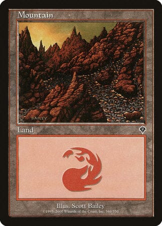 Mountain (346) [Invasion] MTG Single Magic: The Gathering  | Multizone: Comics And Games