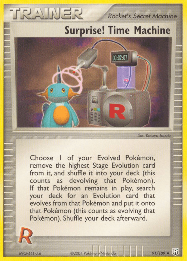Surprise! Time Machine (91/109) [EX: Team Rocket Returns] Pokemon Single Pokémon  | Multizone: Comics And Games