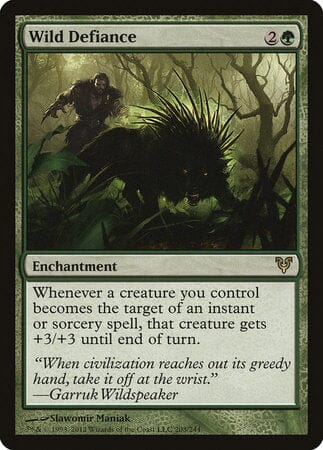 Wild Defiance [Avacyn Restored] MTG Single Magic: The Gathering  | Multizone: Comics And Games