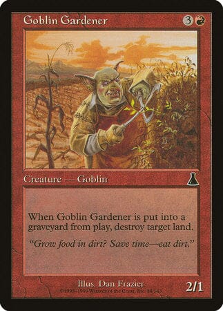 Goblin Gardener [Urza's Destiny] MTG Single Magic: The Gathering  | Multizone: Comics And Games
