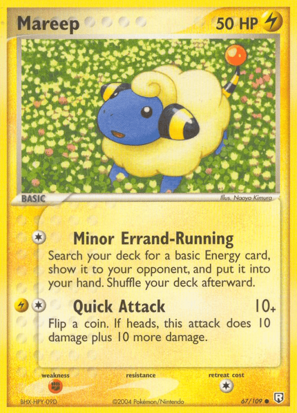 Mareep (67/109) [EX: Team Rocket Returns] Pokemon Single Pokémon  | Multizone: Comics And Games
