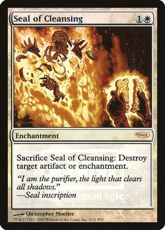 Seal of Cleansing [Friday Night Magic 2005] MTG Single Magic: The Gathering  | Multizone: Comics And Games