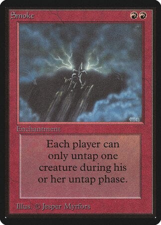 Smoke [Limited Edition Beta] MTG Single Magic: The Gathering  | Multizone: Comics And Games