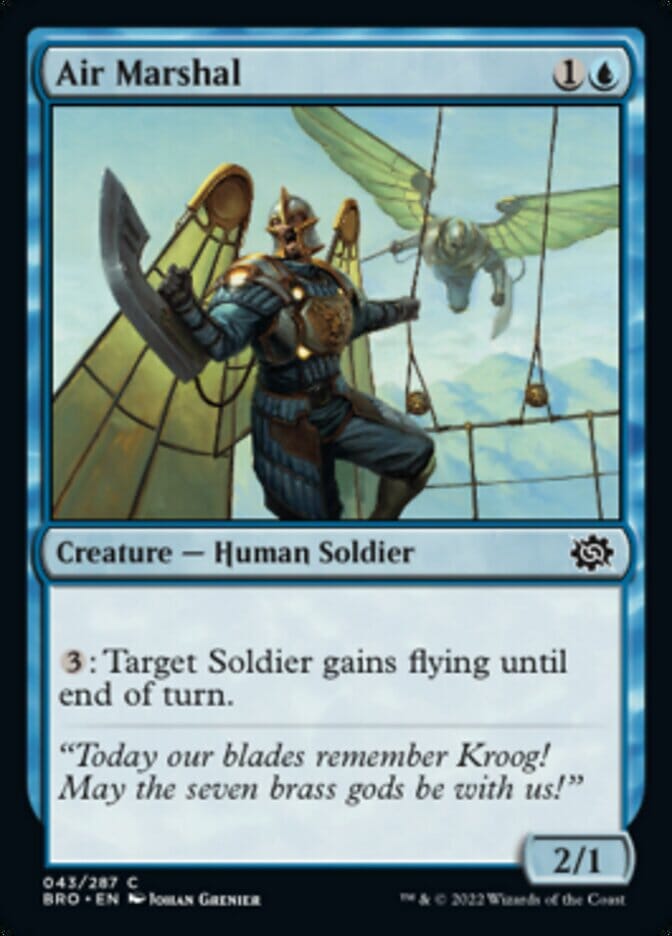 Air Marshal [The Brothers' War] MTG Single Magic: The Gathering  | Multizone: Comics And Games