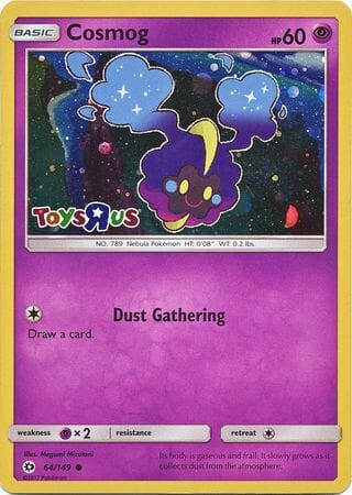 Cosmog (64/149) (Toys R Us Promo) [Sun & Moon: Base Set] Pokemon Single Pokémon  | Multizone: Comics And Games