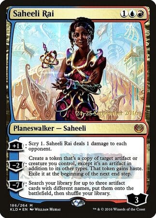 Saheeli Rai [Kaladesh Promos] MTG Single Magic: The Gathering  | Multizone: Comics And Games
