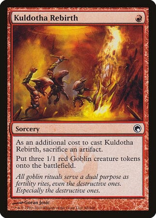 Kuldotha Rebirth [Scars of Mirrodin] MTG Single Magic: The Gathering  | Multizone: Comics And Games