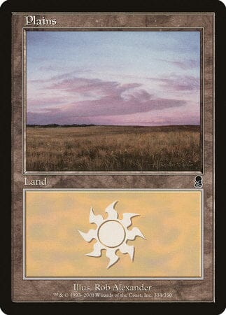 Plains (334) [Odyssey] MTG Single Magic: The Gathering  | Multizone: Comics And Games