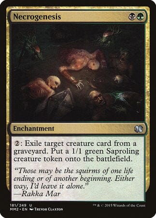 Necrogenesis [Modern Masters 2015] MTG Single Magic: The Gathering  | Multizone: Comics And Games