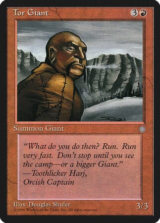 Tor Giant [Ice Age] MTG Single Magic: The Gathering  | Multizone: Comics And Games