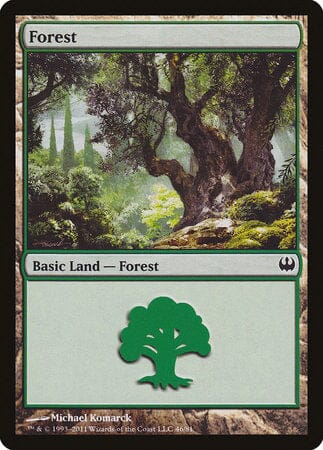 Forest (46) [Duel Decks: Knights vs. Dragons] MTG Single Magic: The Gathering  | Multizone: Comics And Games