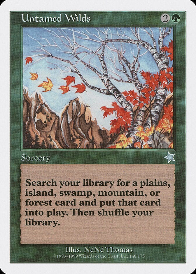Untamed Wilds [Starter 1999] MTG Single Magic: The Gathering  | Multizone: Comics And Games