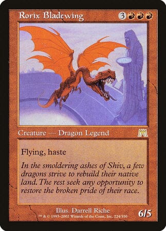 Rorix Bladewing [Onslaught] MTG Single Magic: The Gathering  | Multizone: Comics And Games