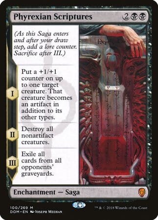 Phyrexian Scriptures [Dominaria] MTG Single Magic: The Gathering  | Multizone: Comics And Games