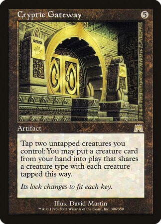 Cryptic Gateway [Onslaught] MTG Single Magic: The Gathering  | Multizone: Comics And Games