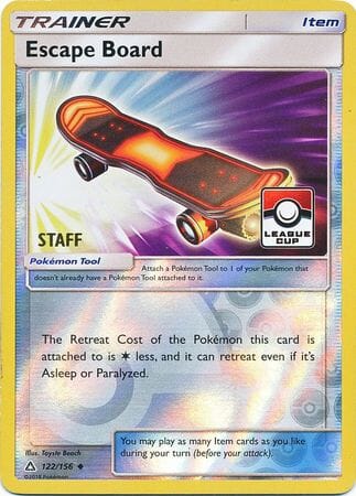 Escape Board (122a/156) (League Promo Staff) [Sun & Moon: Ultra Prism] Pokemon Single Pokémon  | Multizone: Comics And Games