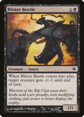 Blister Beetle [Shards of Alara] MTG Single Magic: The Gathering  | Multizone: Comics And Games