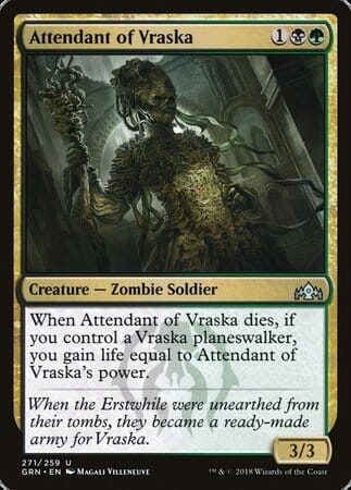 Attendant of Vraska [Guilds of Ravnica] MTG Single Magic: The Gathering  | Multizone: Comics And Games