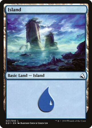 Island [Global Series Jiang Yanggu & Mu Yanling] MTG Single Magic: The Gathering  | Multizone: Comics And Games