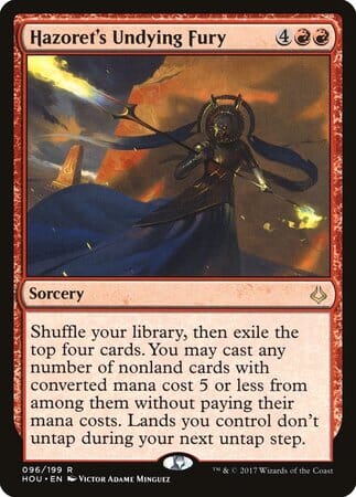 Hazoret's Undying Fury [Hour of Devastation] MTG Single Magic: The Gathering  | Multizone: Comics And Games