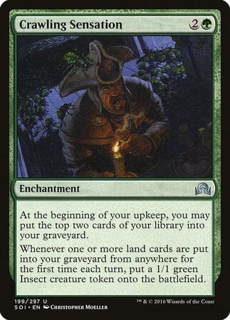 Crawling Sensation [Shadows over Innistrad] MTG Single Magic: The Gathering  | Multizone: Comics And Games