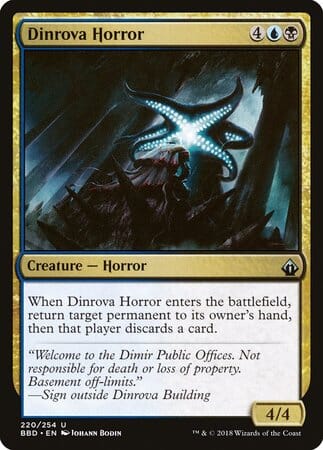 Dinrova Horror [Battlebond] MTG Single Magic: The Gathering  | Multizone: Comics And Games