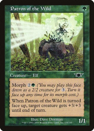 Patron of the Wild [Legions] MTG Single Magic: The Gathering  | Multizone: Comics And Games