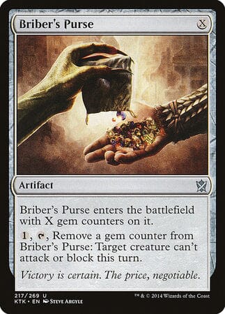 Briber's Purse [Khans of Tarkir] MTG Single Magic: The Gathering  | Multizone: Comics And Games