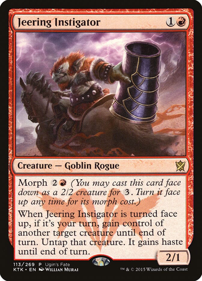 Jeering Instigator [Ugin's Fate] MTG Single Magic: The Gathering  | Multizone: Comics And Games
