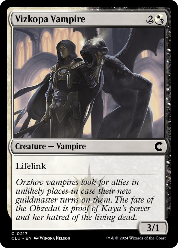 Vizkopa Vampire [Ravnica: Clue Edition] MTG Single Magic: The Gathering  | Multizone: Comics And Games