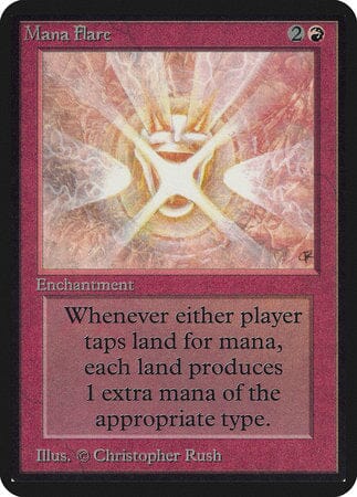 Mana Flare [Limited Edition Alpha] MTG Single Magic: The Gathering  | Multizone: Comics And Games