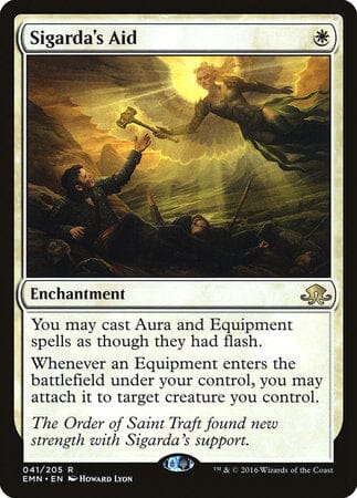 Sigarda's Aid [Eldritch Moon] MTG Single Magic: The Gathering  | Multizone: Comics And Games