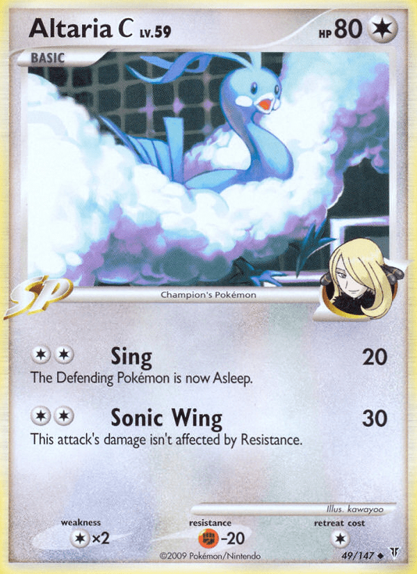 Altaria C (49/147) [Platinum: Supreme Victors] Pokemon Single Pokémon  | Multizone: Comics And Games