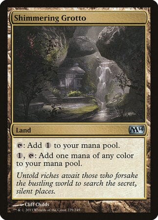 Shimmering Grotto [Magic 2014] MTG Single Magic: The Gathering  | Multizone: Comics And Games