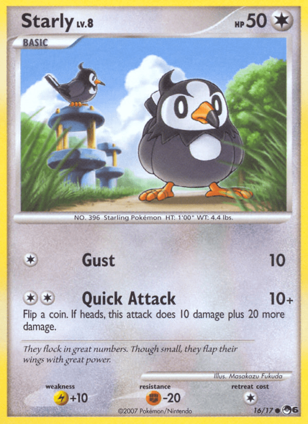 Starly (16/17) [POP Series 6] Pokemon Single Pokémon  | Multizone: Comics And Games