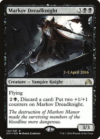 Markov Dreadknight [Shadows over Innistrad Promos] MTG Single Magic: The Gathering  | Multizone: Comics And Games