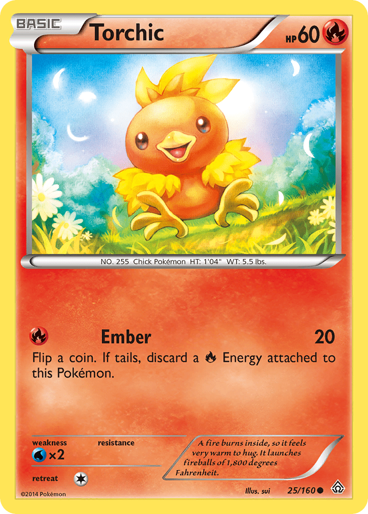 Torchic (25/160) [XY: Primal Clash] Pokemon Single Pokémon  | Multizone: Comics And Games