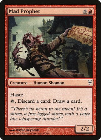 Mad Prophet [Duel Decks: Sorin vs. Tibalt] MTG Single Magic: The Gathering  | Multizone: Comics And Games
