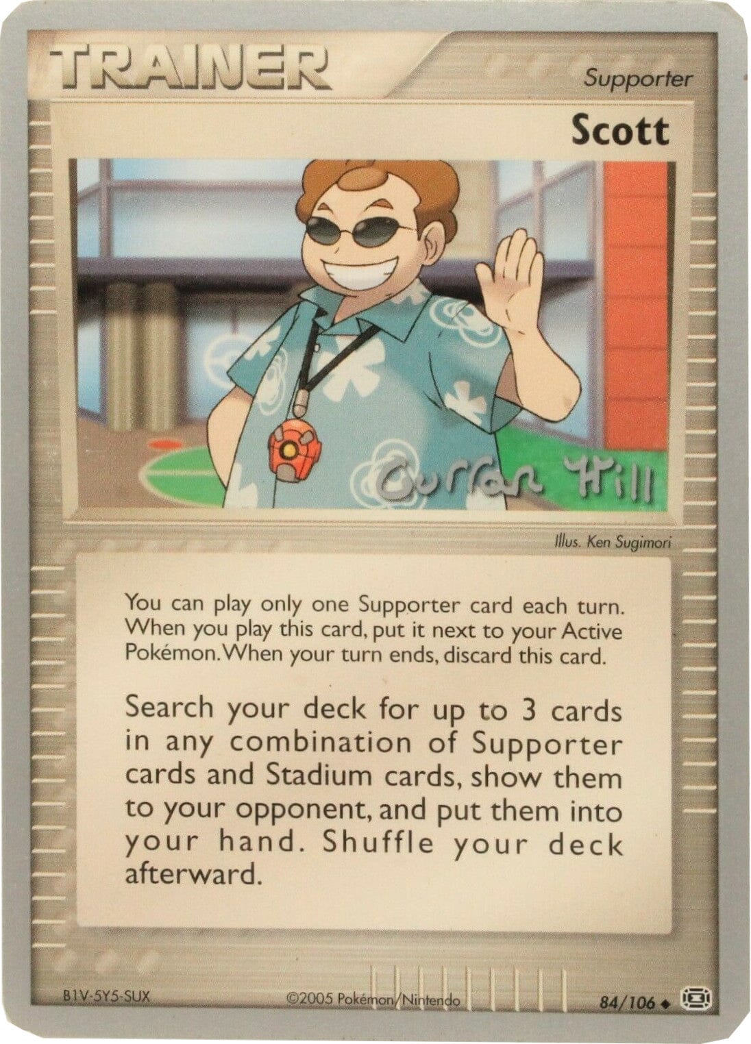 Scott (84/106) (Bright Aura - Curran Hill's) [World Championships 2005] Pokemon Single Pokémon  | Multizone: Comics And Games