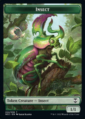 Ogre // Insect Double-sided Token [Streets of New Capenna Commander Tokens] MTG Single Magic: The Gathering  | Multizone: Comics And Games