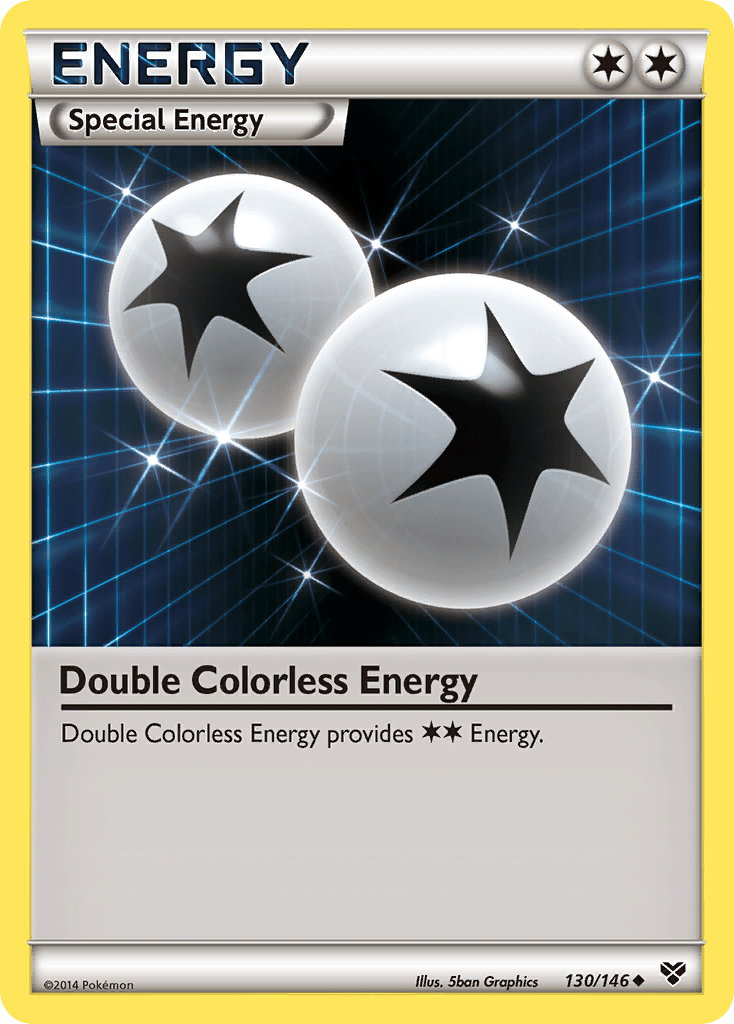 Double Colorless Energy (130/146) [XY: Base Set] Pokemon Single Pokémon  | Multizone: Comics And Games