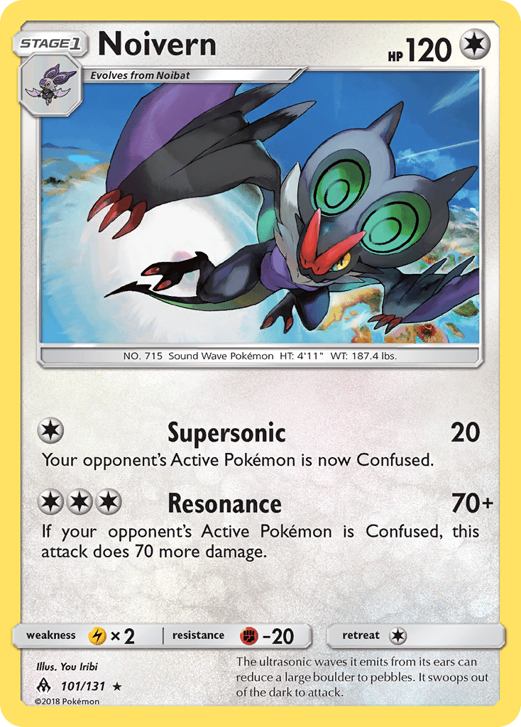 Noivern (101/131) [Sun & Moon: Forbidden Light] Pokemon Single Pokémon  | Multizone: Comics And Games
