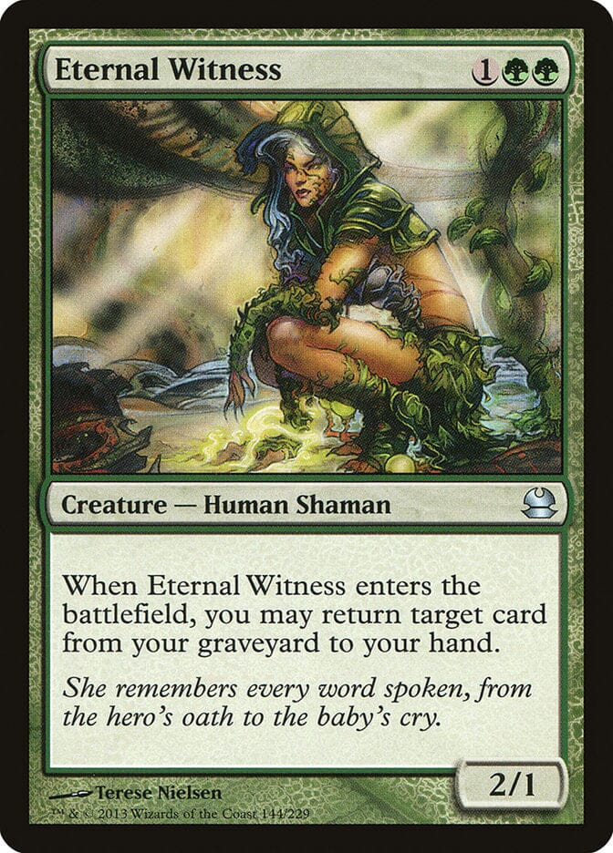 Eternal Witness [Modern Masters] MTG Single Magic: The Gathering  | Multizone: Comics And Games