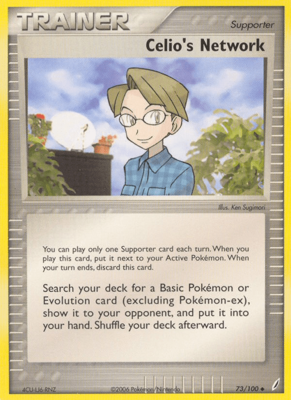 Celio's Network (73/100) [EX: Crystal Guardians] Pokemon Single Pokémon  | Multizone: Comics And Games