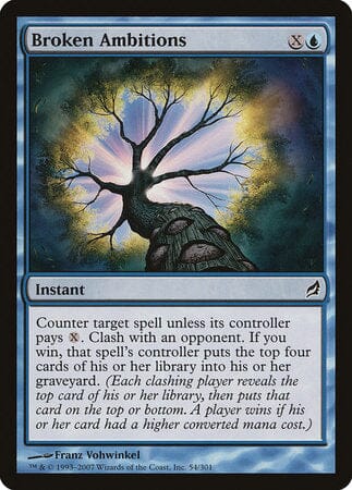 Broken Ambitions [Lorwyn] MTG Single Magic: The Gathering  | Multizone: Comics And Games