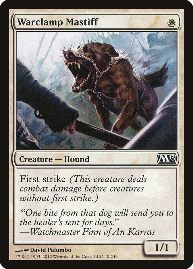 Warclamp Mastiff [Magic 2013] MTG Single Magic: The Gathering  | Multizone: Comics And Games